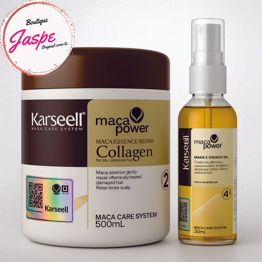 Karseell Combo Capilar Reparador con Colágeno y Aceite de Argán