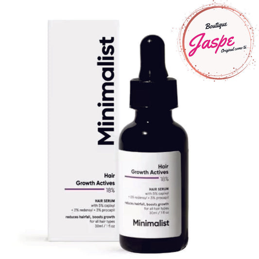 Minimalist Sérum Anticaída y Engrosador 18% 30ml