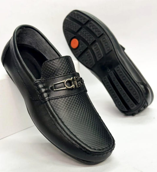 Mocasines para caballero en Cuero