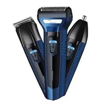 Máquina de Afeitar 3 en 1 – Barba, Cabello y Nariz