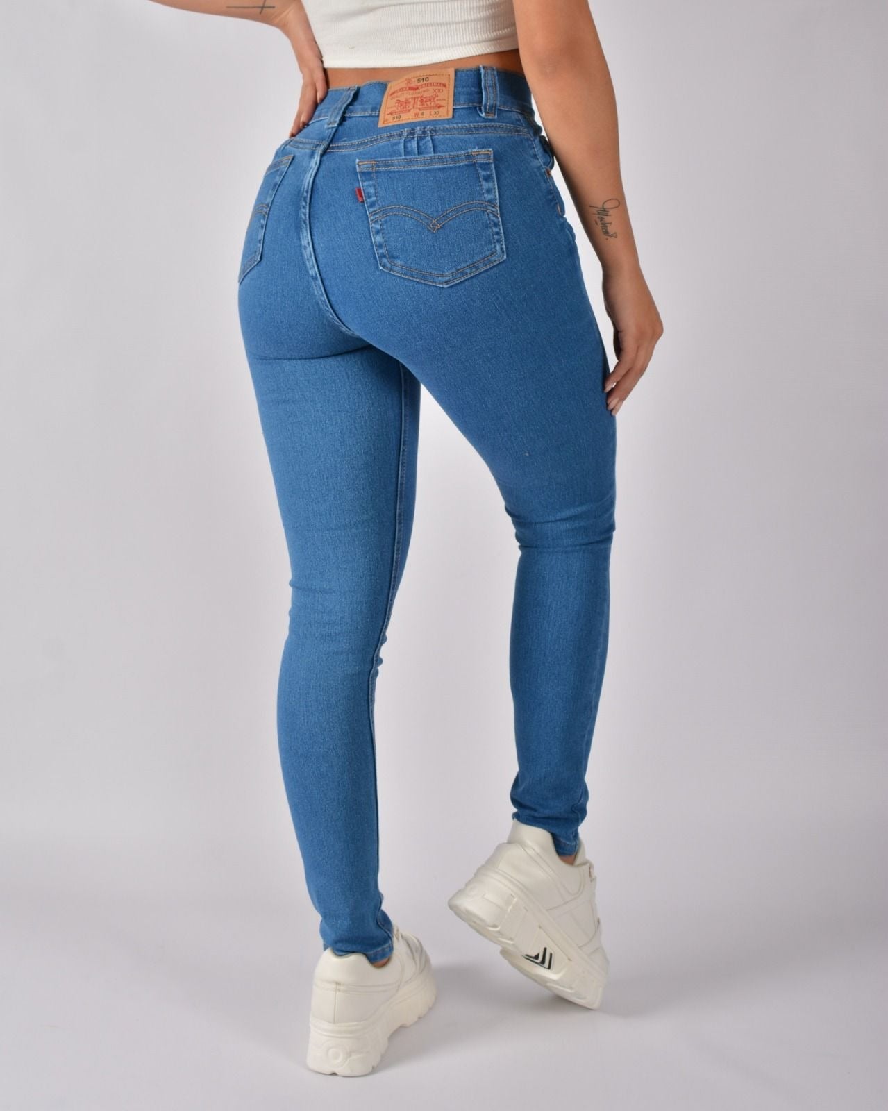 Jeans tipo Levis Ochentero H6A
