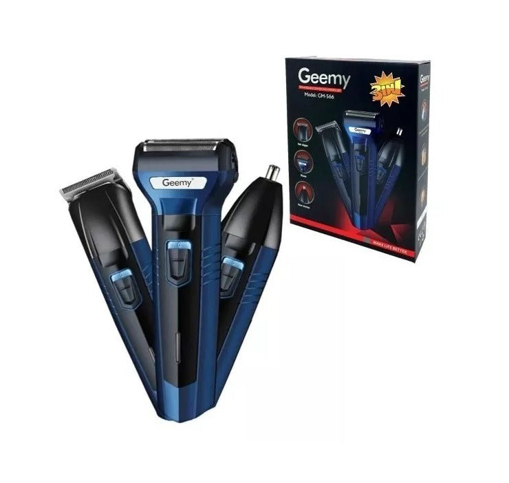 Máquina de Afeitar 3 en 1 – Barba, Cabello y Nariz
