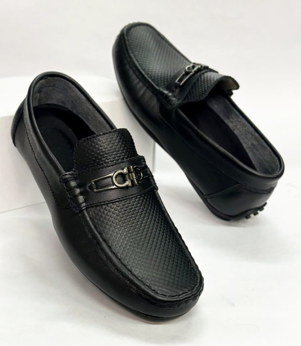 Mocasines para caballero en Cuero