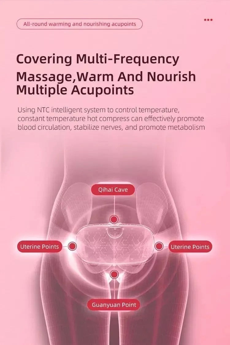 Cinturón Almohadilla Masajeador Térmico